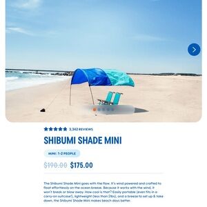 Shibumi Mini Beach Shade
